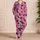 Black Kitten Moon And Pillow Scenes for Cozy Bedtime Evenings and Sleepovers for Girls Satin Pajamas Set - 4