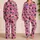 Black Kitten Moon And Pillow Scenes for Cozy Bedtime Evenings and Sleepovers for Girls Satin Pajamas Set - 2