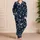 Moon, Crescent And Constellation Motifs For Cozy Bedtime Adventures With Kids Satin Pajamas Set - 4