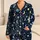 Moon, Crescent And Constellation Motifs For Cozy Bedtime Adventures With Kids Satin Pajamas Set - 1