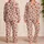 Strawberry Red Stripes for Sweet Summer Bedtime and Girls’ Cozy Nights Satin Pajamas Set - 2
