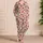 Strawberry Red Stripes for Sweet Summer Bedtime and Girls’ Cozy Nights Satin Pajamas Set - 4