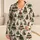 Striped Christmas Trees for Cozy Winter Evenings and Festive Family Gift Giving Satin Pajamas Set - 1
