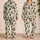 Striped Christmas Trees for Cozy Winter Evenings and Festive Family Gift Giving Satin Pajamas Set - 2