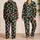Cute Green Aliens, UFOs and Planets for Cozy Nights with Little Space Explorers Satin Pajamas Set - 2
