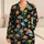 Cute Green Aliens, UFOs and Planets for Cozy Nights with Little Space Explorers Satin Pajamas Set - 1