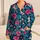 Tropical Hibiscus And Teal Foliage For Sunny Island Getaways And Boys' Summer Days Satin Pajamas Set - 1
