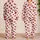 Cranberry Red Hearts for Cozy Holiday Evenings and Sweet Gift Giving Satin Pajamas Set - 2