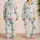 Sea Turtle And Coral Motif For Sweet Coastal Summer Getaways For Teen Girls Satin Pajamas Set - 2