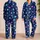 Glowing Blue Violet Stars For Cozy Summer Nights And Dreamy Bedtime Adventures For Girls Satin Pajamas Set - 2