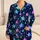 Glowing Blue Violet Stars For Cozy Summer Nights And Dreamy Bedtime Adventures For Girls Satin Pajamas Set - 1