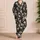 Ivory Skull Motifs for Cozy Nights, Gothic Halloween Lounging and Everyday Comfort Satin Pajamas Set - 4
