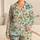 Friendly Dinosaurs, Volcanoes and Palms for Cozy Bedtime Adventures for Kids Satin Pajamas Set - 1