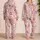 Cute Cat Teacup Scenes for Cozy Nights and Playful Home Lounging for Kids Satin Pajamas Set - 2