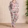 Santa Reindeer Christmas Scenes For Cozy Holiday Nights And Festive Family Mornings Satin Pajamas Set - 4
