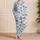 Blue Stripes And Sweet Bowknot Accents For Cozy Everyday Bedtime, Kids And Gifting Satin Pajamas Set - 4