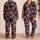 Pink Bow and Heart Motifs for Romantic Spring Evenings and Sweet Gift Giving for Her Satin Pajamas Set - 2