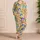 Colorful Cartoon Cat Faces for Cozy Spring Evenings and Cheerful Cat Lover Lounging Satin Pajamas Set - 4