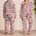 Colorful Horse And Wildflower Motifs For Cozy Bedtime And Girls' Sleepover Gifts Satin Pajamas Set - 2