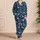 Pink Flamingos And Palm Leaves For Tropical Getaways And Relaxed Coastal Living For Men Satin Pajamas Set - 4