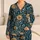 Golden Daisy and Vine Motifs for Refined Tropical Getaways and Relaxed Evenings Satin Pajamas Set - 1