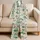 Watercolor Flamingos and Palms for Tropical Getaways and Relaxed Island Escapes Satin Pajamas Set - 5