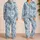 Watercolor Peacock Feather Motifs for Relaxed Evenings and Elegant Home Lounging Satin Pajamas Set - 2