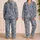 Ivory Palm Trees and Jungle Wildlife for Relaxed Coastal Getaways and Island Escapes Satin Pajamas Set - 2