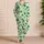 Four-Leaf Clover Greenery for Lucky Getaways and Relaxed Summer Days in Fresh Green Style Satin Pajamas Set - 4