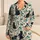Black Cats, Teal Leaves And Coral Berries For Cozy Forest Lounging Satin Pajamas Set - 1