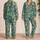 Teal Botanical Leaves and Golden Pineapples for Relaxed Spring and Summer Lounging at Home Satin Pajamas Set - 2