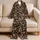 Dachshund and Bubble Tea Companions for Cozy Evenings and Dog-Loving Gift Seekers Satin Pajamas Set - 5