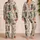 Color Block Botanical Cat Portraits for Cozy Evenings and Whimsical Gift Giving at Home Satin Pajamas Set - 2