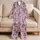 Pink Nutcracker Holiday Cheer for Cozy Christmas Mornings and Festive Winter Lounging Satin Pajamas Set - 5