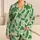 Cucumbers And Leafy Greens For Fresh, Cozy Home Evenings And Relaxed Everyday Comfort Satin Pajamas Set - 1