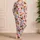 Raspberry Watermelon And Papaya With Sweet Bows For Cheerful Summer Lounging Satin Pajamas Set - J8ZR-3UISW
