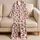 Cherry And Red Bow Motif For Romantic Spring Getaways And Cozy Gift Giving Satin Pajamas Set - 5