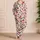 Cherry And Red Bow Motif For Romantic Spring Getaways And Cozy Gift Giving Satin Pajamas Set - 4