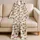 Playful Sweater-Wearing Dachshunds for Cozy Nights and Sweet Dreams Satin Pajamas Set - 5