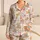 Cute Teddy Bears and Pink Bows for Cozy Bedtime Moments and Sweet Gift Giving Satin Pajamas Set - 1