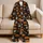 Jack-O'-Lanterns, Ghosts and Stars for Cozy Halloween Nights at Home Satin Pajamas Set - 5