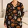 Jack-O'-Lanterns, Ghosts and Stars for Cozy Halloween Nights at Home Satin Pajamas Set - 1