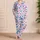 Pink Hearts And Blue Protective Eyes For A Playful Valentine's Day Gift Satin Pajamas Set - 4
