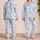 Blue Mermaid Ocean Motifs for Dreamy Coastal Evenings and Relaxed Summer Nights Satin Pajamas Set - 2