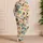 Colorful Cartoon Cat Faces for Cozy Evenings and Playful Lounging at Home for Her Satin Pajamas Set - 4