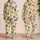 Colorful Cartoon Cat Faces for Cozy Evenings and Playful Lounging at Home for Her Satin Pajamas Set - 2