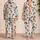 Sunglasses-Wearing Dogs for Playful Valentine Gifting and Cozy Weekend Lounging Satin Pajamas Set - 2