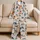 Sunglasses-Wearing Dogs for Playful Valentine Gifting and Cozy Weekend Lounging Satin Pajamas Set - 5