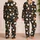 Halloween Ghosts, Jack-o'-Lanterns and Bats for Cozy Autumn Nights at Home Satin Pajamas Set - 2