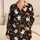 Halloween Ghosts, Jack-o'-Lanterns and Bats for Cozy Autumn Nights at Home Satin Pajamas Set - 1